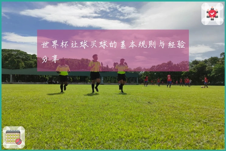 世界杯让球买球的基本规则与经验分享