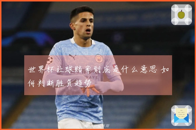 世界杯让球赔率到底是什么意思 如何判断胜负趋势